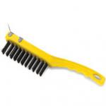 View: 9B46 Wire Brush, Broad Plastic Handle 